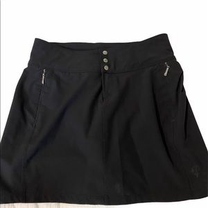 Black golf skirt
